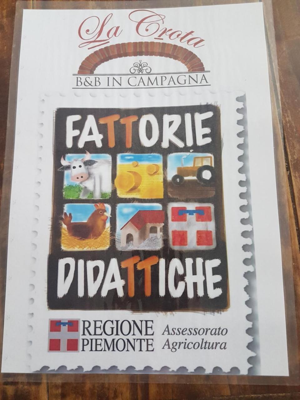 La Crota B&B Асті Екстер'єр фото